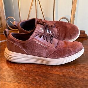 Cole Haan Men's Brown Suede slip-on Sneakers size 8